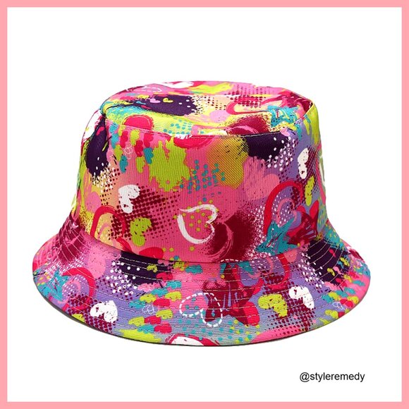 Reversible Bucket Hat, Polycotton Fabric, Sun Protection